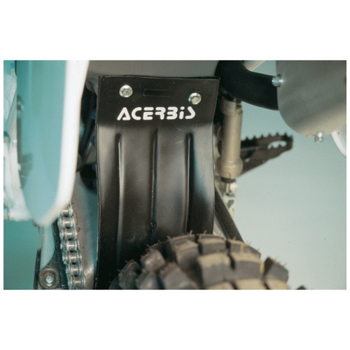 Acerbis Honda CR/ Kawasaki KX125/250 Mud Flap - Black - 2043210001 Photo - Primary