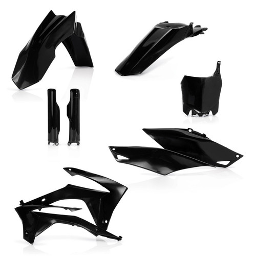 Acerbis 13-17 Honda CRF250R/ CRF450R( Does Not Include Airbox Cover) Full Plastic Kit - Black - 2314410001 Photo - Primary