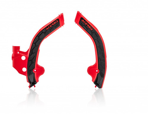 Acerbis 20-23 Beta RR 2T/4T Frame Guard X Grip - Red/Black - 2801941018 Photo - Primary