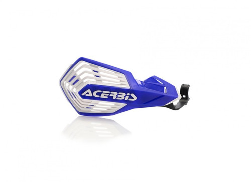 Acerbis 09-23 Yamaha/ 15-20 Kawasaki/ 16-23 Suzuki/ 21-23 Fantic K-Future Handguard - Blue/White - 2895631006 Photo - Primary