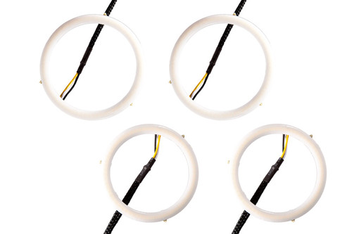 Diode Dynamics Halo Lights LED 70mm/90mm - Red Four - DD2263 Photo - Primary