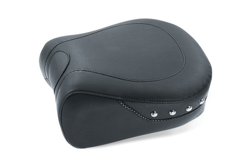 Mustang 97-07 Harley Electra Glide, Rd Glide Lowdown Standard Touring Pass Seat w/Studs -Black - 79418 Photo - Primary