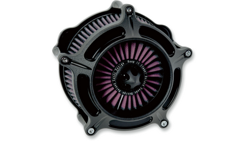 Roland Sands Design Turbine Air Cleaner - Black Ops - 0206-2039-SMB User 1