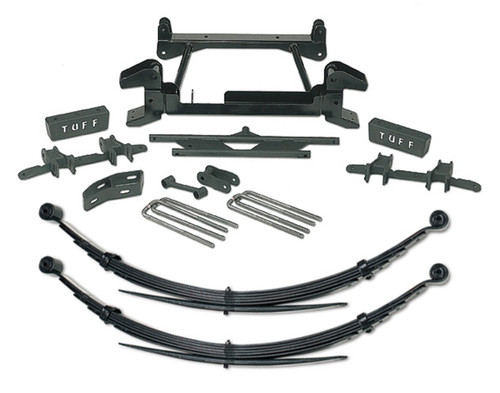 Tuff Country 88-98 Chevy Truck K1500 4x4 4in Lift Kit with Rear Leaf Springs (SX6000 Shocks) - 14812K Photo - Primary