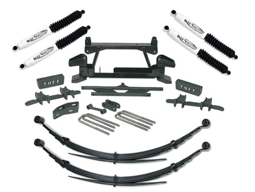 Tuff Country 88-98 Chevy Truck K1500 4x4 4in Lift Kit with Rear Leaf Springs (SX8000 Shocks) - 14812KN Photo - Primary