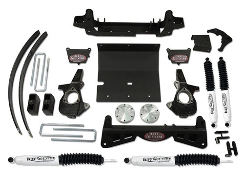 Tuff Country 99-05 Chevy Silverado 1500 4x4 4in Lift Kit (w/Multi-Piece Sub Frame SX8000 Shocks) - 14959KN Photo - Primary