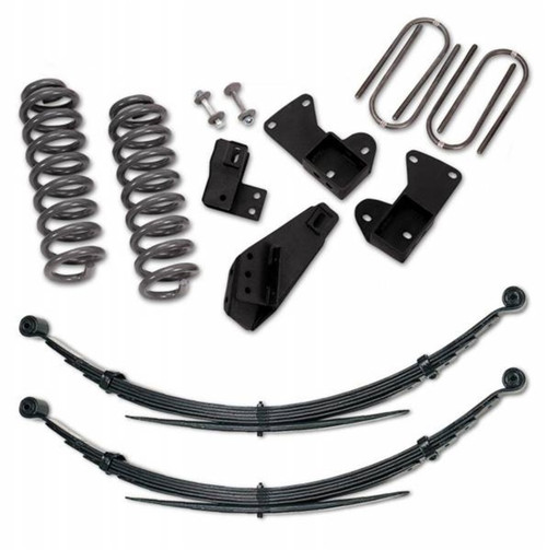 Tuff Country 81-96 Ford Bronco 4x4 2.5in Lift Kit with Rear Leaf Springs (SX8000 Shocks) - 22812KN Photo - Primary
