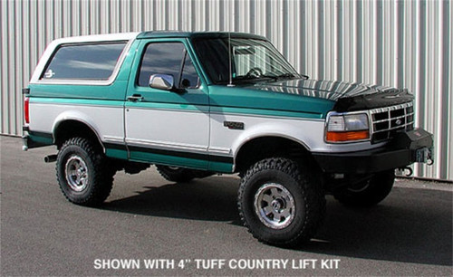 Tuff Country 81-96 Ford Bronco Lift Kit (No Shocks) 24815 - 24815 Photo - Mounted