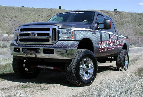 Tuff Country 05-07 F-350 Supr Dty 4X4 5in Lift Kit (w/Repl. Rad. Arm Drop Brkt No Shocks) - 24974 Photo - Mounted