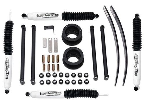 Tuff Country 94-02 Dodge Ram 3500 4x4 3in Lift Kit (SX8000 Shocks) - 33920KN Photo - Primary