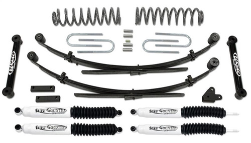 Tuff Country 87-01 Jeep Cherokee 4x4 3.5in Lift Kit with Rear Leaf Springs (No Shocks) - 43802K Photo - Primary