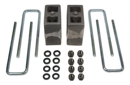 Tuff Country 94-02 Ram 3500 4wd (w/o Fctry Contact Overloads) 5.5in Rr Block & U-Bolt Kit Tapered - 97053 Photo - Primary