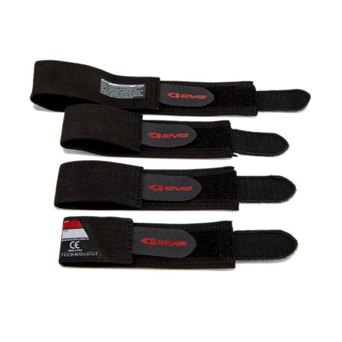 EVS RS9 Knee Brace Replacement Straps Black - Small - KBRS-RS9-S User 1