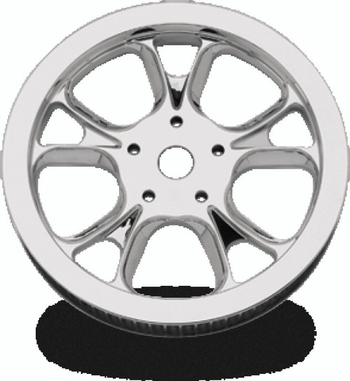 Performance Machine Belt Pulley 66T x 1in Gatlin - Chrome - 0093-6266GATL-CH User 3