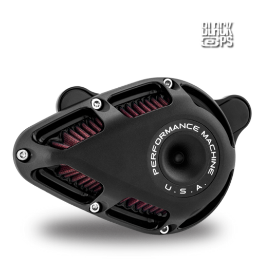 Performance Machine Jet Air Cleaner - Black Ops - 0206-2112-SMB Photo - Primary