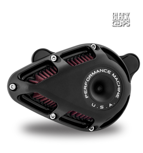 Performance Machine Jet Air Cleaner - Black Ops - 0206-2114-SMB Photo - Primary