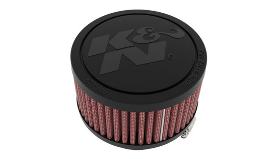 K&N Universal Clamp-On Air Filter 2.25in Flange ID 3.5in OD 2in Height - RU-1900 Photo - Primary