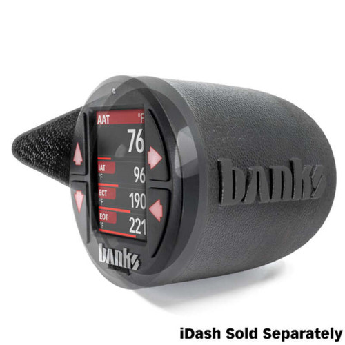 Banks Power 15-19 Chevy/GMC 2500/3500 iDash Stealth Pod Mount - Single Gauge - 63349 User 1
