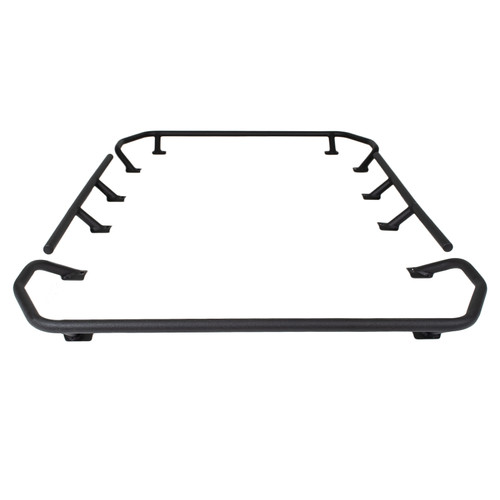 Go Rhino SRM300 Quad Overland Rail Kit (For 60x40in. Rack) - Tex. Blk (Rails ONLY - Req. Platform) - 5933064T Photo - Unmounted