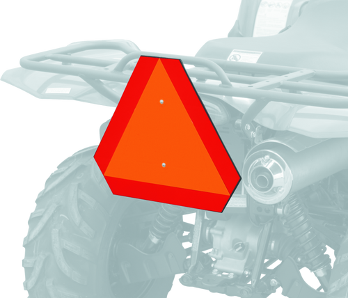 Quadoss ATV Safety Emblem - Orange - 211908 User 1