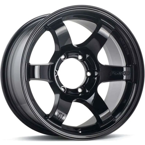 Gram Lights 57DR-X 17X8.5 +00 6-139.7 Glossy Black - WGIXP00KGX Photo - Primary