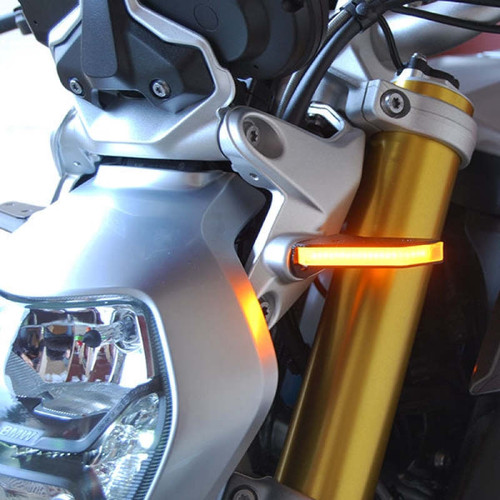 New Rage Cycles 15+ BMW R1200R / RS Front Signals - R1200R-FS-L Photo - Primary