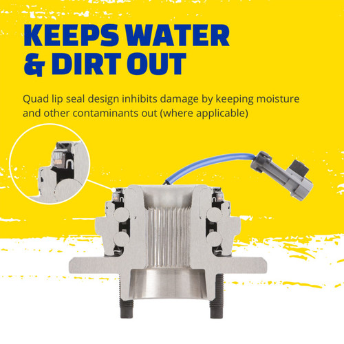 MOOG 09-14 Nissan Murano Front Hub Assembly - 513338 Features and Benefits