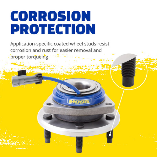 MOOG 99-01 Ford F-250 Super Duty Front Hub Assembly - 515021 Features and Benefits