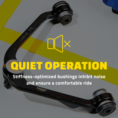 MOOG 06-08 Dodge Ram 1500 Front Right Upper Cntrl Arm w/ Ball Jt - CK620174 Features and Benefits