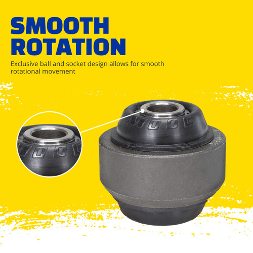 MOOG 07-12 Dodge Caliber Front Lower Rearward Control Arm Bushing - K200800 Features and Benefits