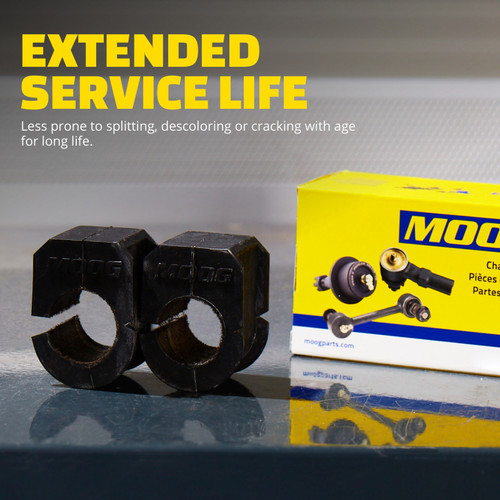 MOOG 1999 Ford F-250 Front To Axle / Front To Frame / Rear To Frame Sway Bar Bushing - K201626 Features and Benefits
