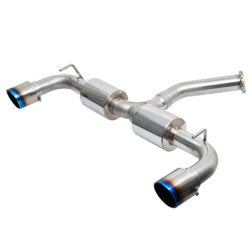 Injen 19-22 Hyundai Veloster N L4 2.0L Turbo Performance SS Axle Back Exhaust System - Burnt Ti Tips - SES1343ABTT Photo - Primary