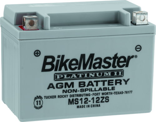 BikeMaster AGM Battery - MS12-12ZS - 780709 Photo - Primary