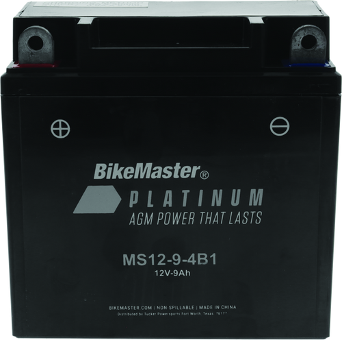 BikeMaster AGM Battery - MS12-9-4B1 - 780743 Photo - Primary