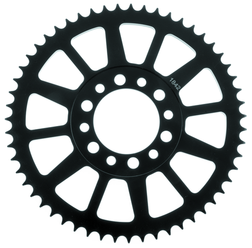 BikeMaster Yamaha Rear Steel Sprocket 428 55T - Black - 965085 Photo - Primary