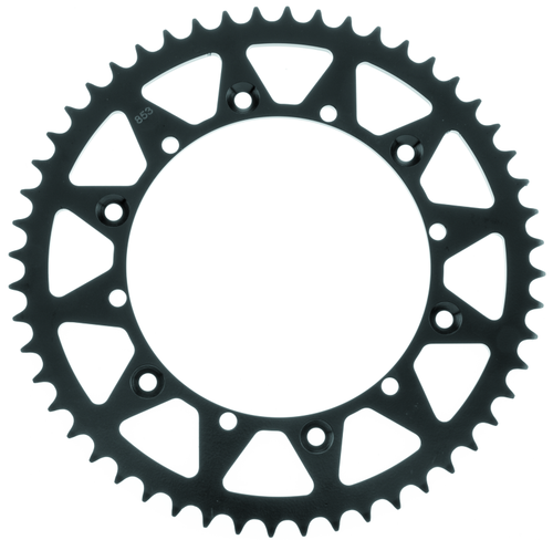 BikeMaster Yamaha Rear Steel Sprocket 520 52T - Black - 965204 Photo - Primary