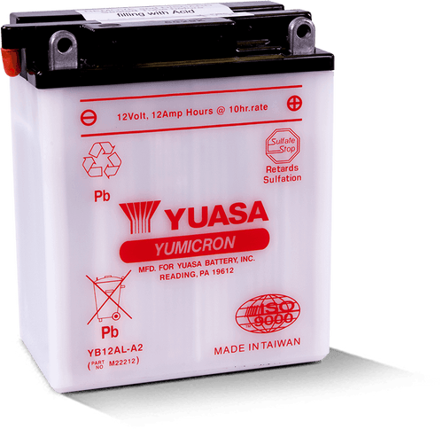 Yuasa YB12AL-A2 Yumicron 12 Volt Battery - YUAM22212 User 1