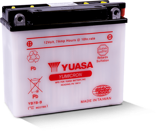 Yuasa YB7B-B Yumicron 12 Volt Battery - YUAM227BB User 1