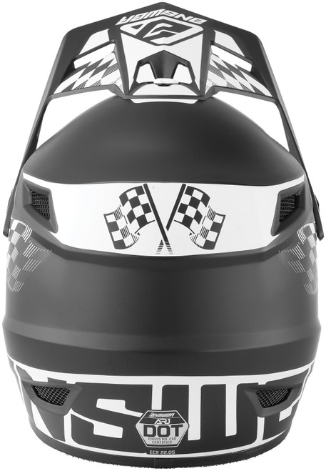 Answer AR1 Sweep Helmet Black/White - Large - 442899 User 1