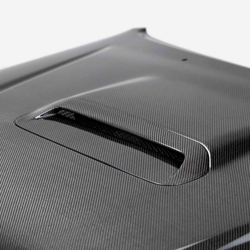 Seibon 12-15 Toyota Tacoma TR-Style Carbon Fiber Hood - HD12TYTA-TR User 1