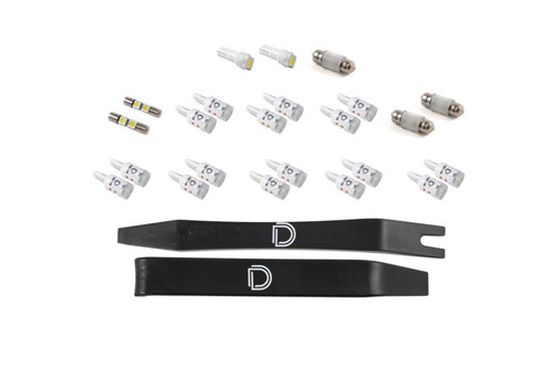 Diode Dynamics 03-09 Toyota 4Runner Interior LED Kit Cool White Stage 1 - DD0631 User 3