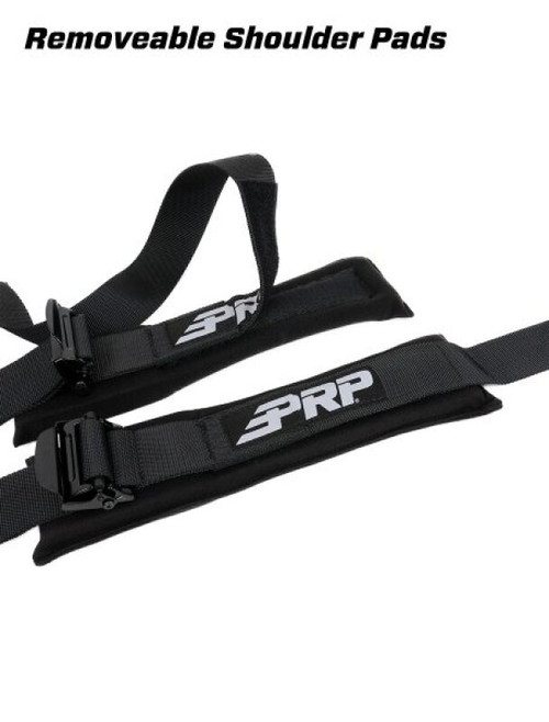 PRP 5.3x2 Harness - 5 Point Harness 3In Lap Belts 2In Shoulder Belts w/ Removable Pads - SB5.3X2RP Photo - Close Up