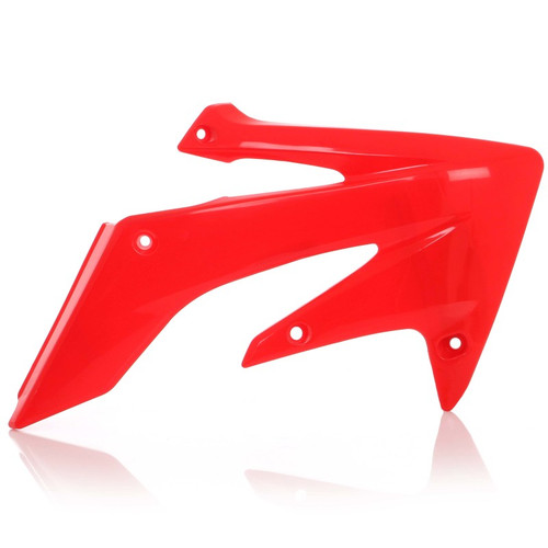 Acerbis 04-09 Honda CRF250R/04-17 CRF250X Radiator Shroud - Red - 2043630227 Photo - Primary