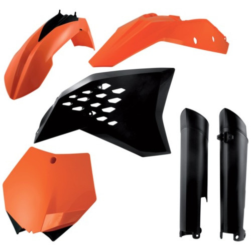 Acerbis 07-10 KTM SX/SX-F/ XC Full Plastic Kit - Original 07 - 2198070354 Photo - Primary