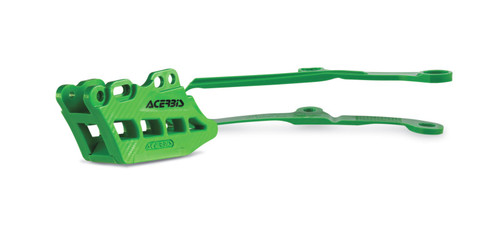 Acerbis 09-16 Kawasaki KX250F/ KX450F Chain Guide/Slider Kit 2.0 - Green - 2449450006 Photo - Primary