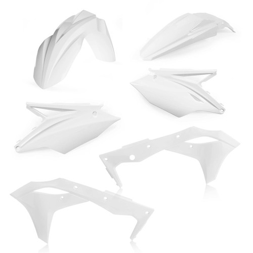 Acerbis 2017 Kawasaki KX250F Plastic Kit - White - 2630620002 Photo - Primary