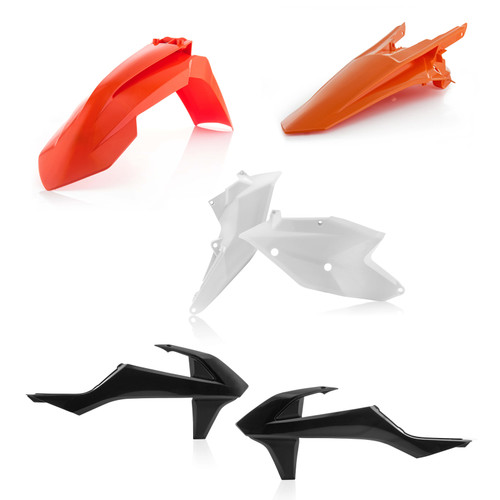 Acerbis 17-19 KTM XC-W150/250/300/ EXC-F250/350/450/500 Plastic Kit - Original 18 - 2634065909 Photo - Primary