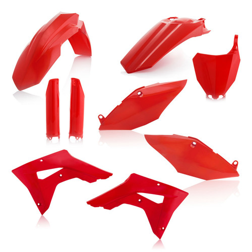 Acerbis 17-18 Honda CRF450RX (Does Not Include Airbox Cover) Full Plastic Kit - 00 CR Red - 2645470227 Photo - Primary