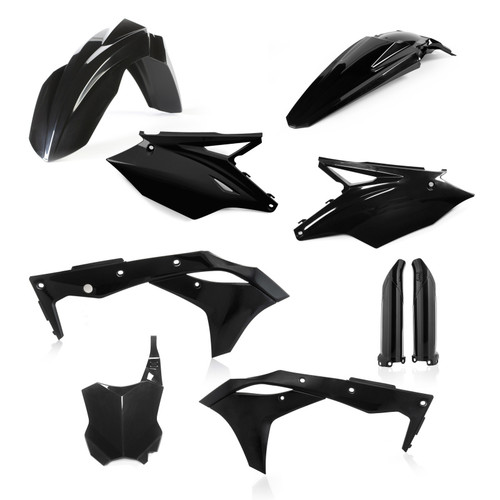 Acerbis 2018 Kawasaki KX250F/19-20 KX250 Full Plastic Kit - Black - 2685820001 Photo - Primary