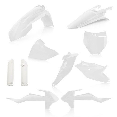 Acerbis 18+ KTM SX85/21-24 GasGas MC85 Full Plastic Kit - White - 2686020002 Photo - Primary